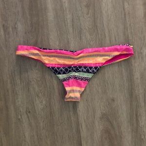 Rip Curl XL Pink Aztec Cheeky Bikini Bottom